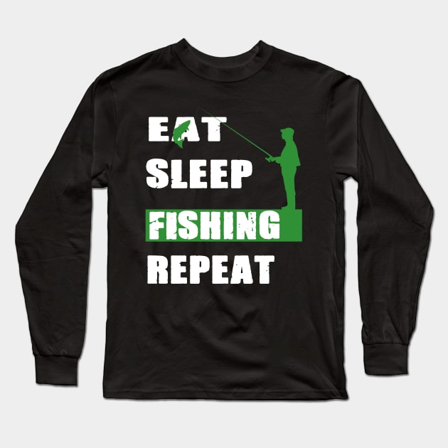 fishing Long Sleeve T-Shirt by khalid12